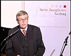 Hildemar Holl, Präsident der Internationalen Stefan Zweig-Gesellschaft Bild: Hildemar Holl, Präsident der Internationalen Stefan Zweig-Gesellschaft