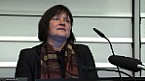 Birgit Bütow, Professorin für Sozialpädagogik bei ihrer Antrittsvorlesung Bild: Birgit Bütow, Professorin für Sozialpädagogik bei ihrer Antrittsvorlesung