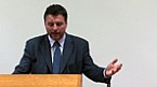 Reinhard C. HEINISCH bei seiner Antrittsvorlesung am 19. Jänner 2011 Bild: Reinhard C. HEINISCH bei seiner Antrittsvorlesung am 19. Jänner 2011