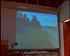 Präsentation des Videos ''Living Village'' im HS 380 der Universität Salzburg Bild: Präsentation des Videos ''Living Village'' im HS 380 der Universität Salzburg