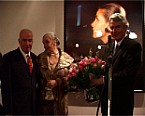 Jeanne und Donald Kahn mit Rektor Schmidinger Bild: Jeanne und Donald Kahn mit Rektor Schmidinger