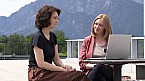 Bild: Lina Maria Zangerl und Katharina Zeppezauer-Wachauer�(v.l.n.r)